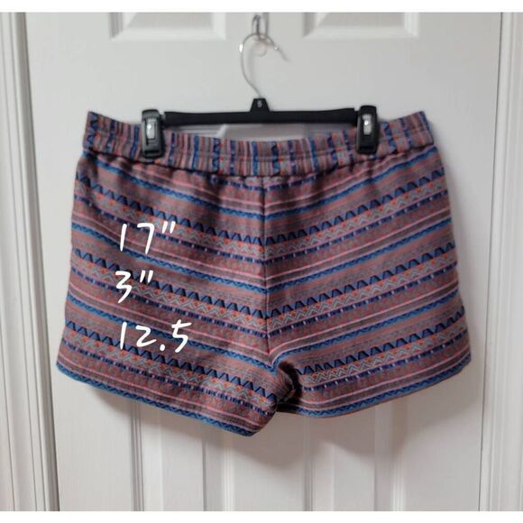 J.Crew Aztec Fair Isle Pattern Shorts 10 - Picture 2 of 6